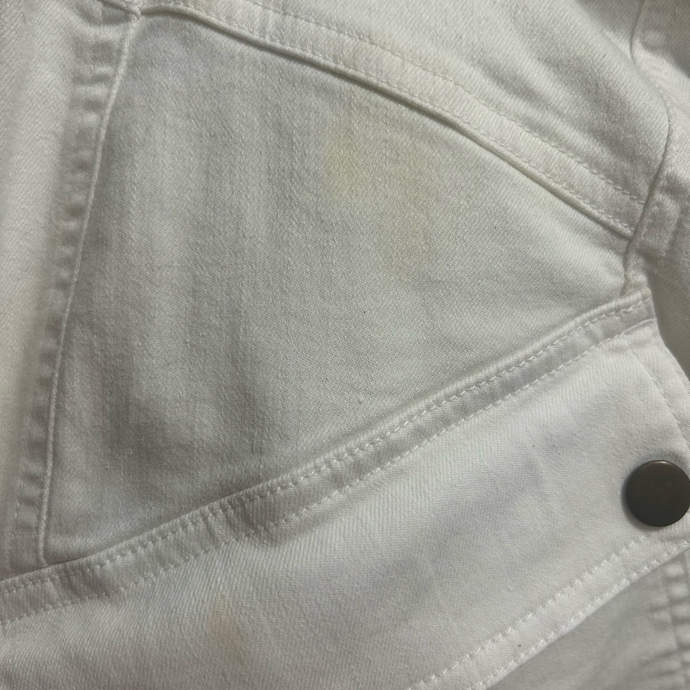 Marissa Webb White Trousers with Belt Detail - Picture 4 of 6